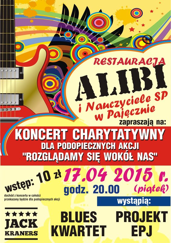 koncert charytatywny alibi pajęczno