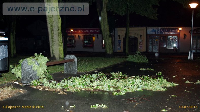 nawałnica pajęczno tajfun