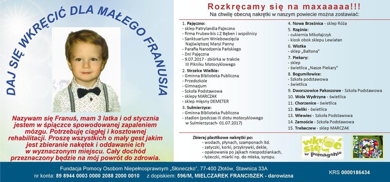 nakrętki dla franusia