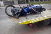 wypadek motocyklisty