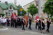 przemarsz ulicami miasta