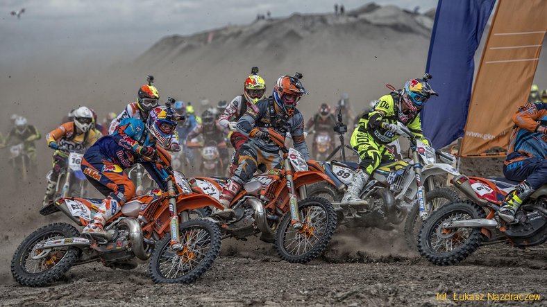 wyścigi motocyklowe kopalnia