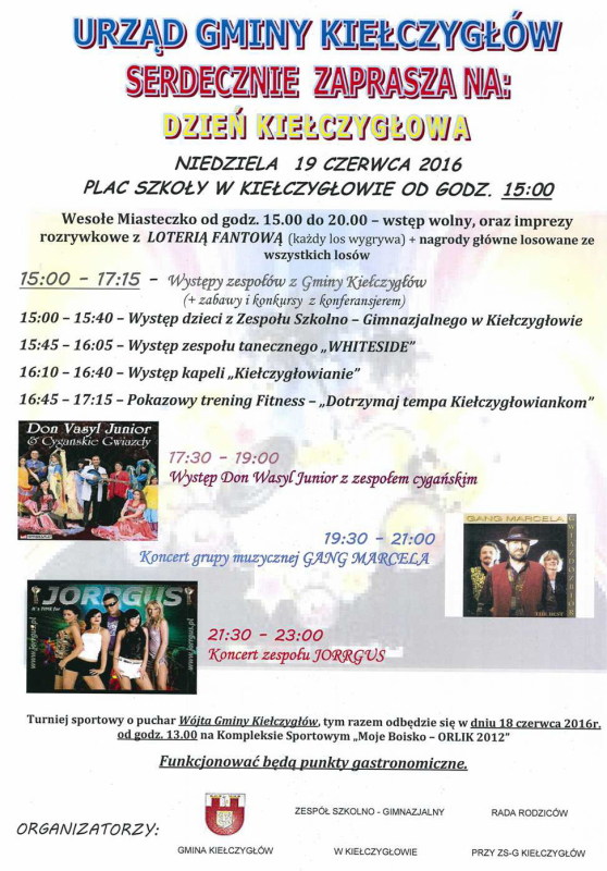 Dzień Kiełczygłowa 2016 dni kiełczygłowa 2016